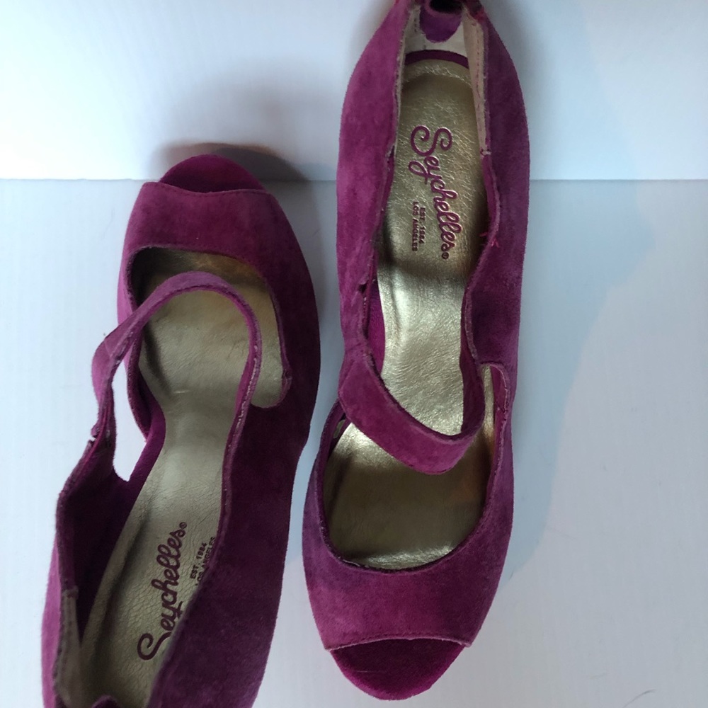 Pink platform shoes - Picture 4 of 5